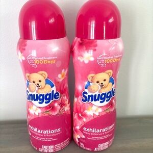 Snuggle Exhilarations Island Hibiscus Wash Scent Booster 19oz Bottles -2 Bottles